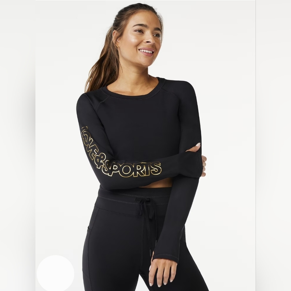 Black‎ Long Sleeve Top